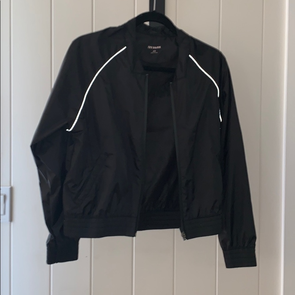Ivy Park Black Technical Bomber Jacket